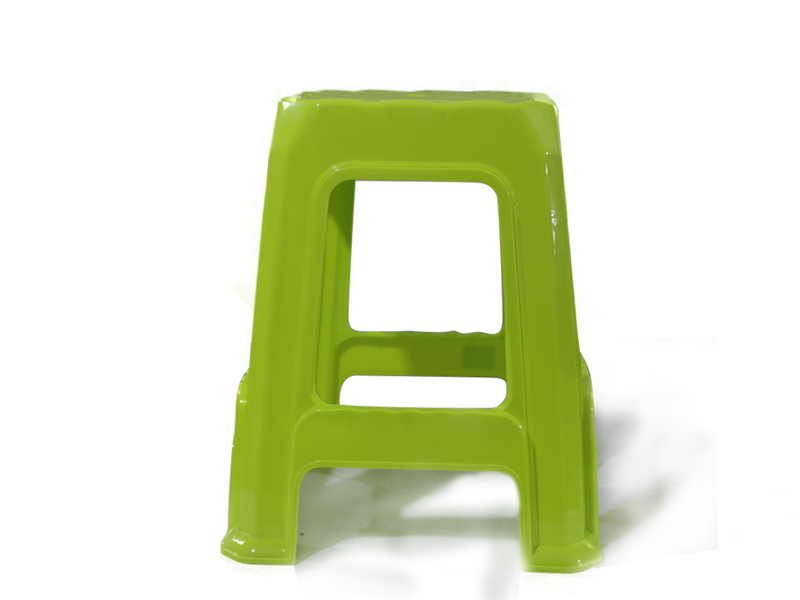 绿色塑料凳子 圆角方凳 餐桌凳 塑料椅子
